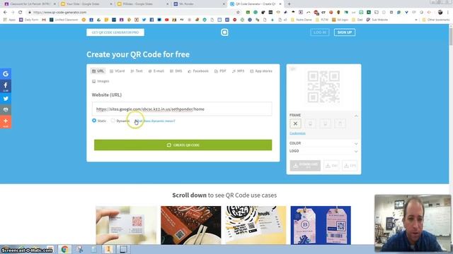 How to Create a QR Code for Google Sites смотреть онлайн