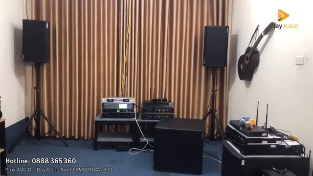 Đẩy công suất SAMSON SA800 | Đẳng cấp âm thanh Mỹ | Có báo giá trong video смотреть онлайн