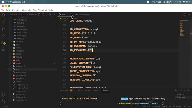 Laravel 10 Bangla Tutorial | Database Connection (MySQL) - 25 смотреть онлайн