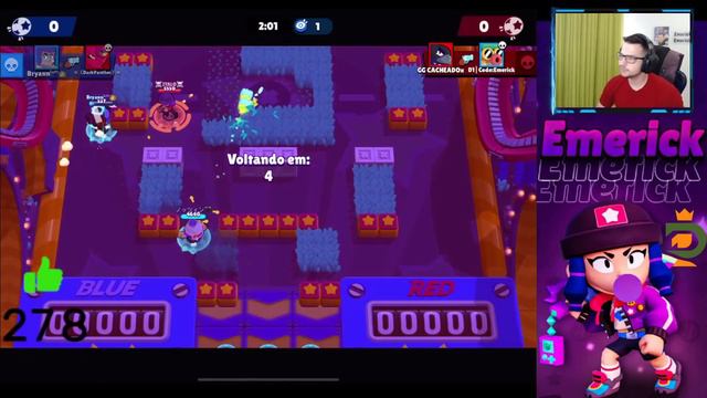 PEGUEI HANK 1000 TROFÉUS (RANK 30) - BRAWL STARS смотреть онлайн