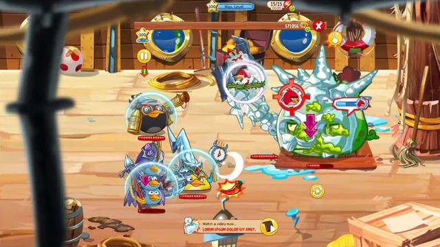 Defeat Ice Shaman King with 2nd Classes (No Revives, Potions or Healing) | Angry Birds Epic #139 смотреть онлайн