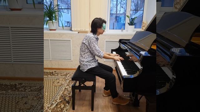 И.С.Бах_Прелюдия Ре-минор. Закрытыми глазами😑На фортепиано🎹 #prelude смотреть онлайн