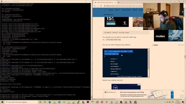 [Tutorial] Ubuntu 22.04 install OpenLDAP German смотреть онлайн