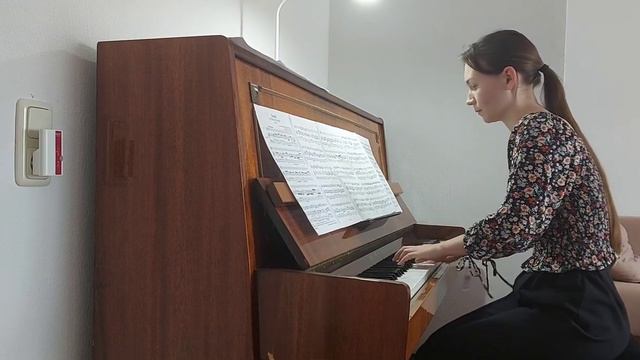 Соната для флейти та клавесину Es-dur. Й. Бах редагований Б. Кюйкеном смотреть онлайн