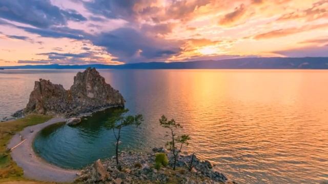 《贝加尔湖畔》钢琴《By the Baikal Lake》Piano《озеро Байкал》пианино смотреть онлайн