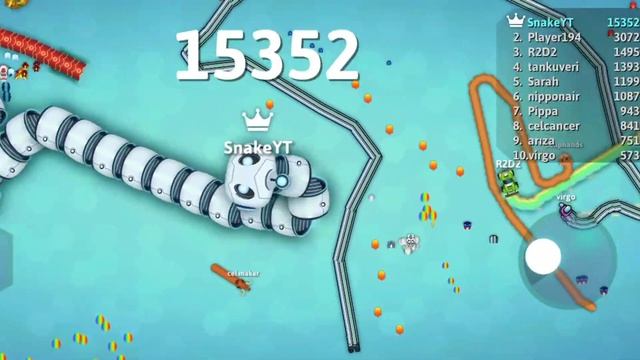 Snake.io ? OMLIBOT 3.0 Left out of the MAP ! Epic Snake. Gameplay HACK/Glitch смотреть онлайн