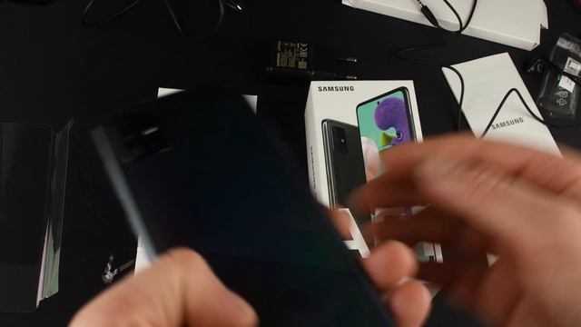 Unboxing of Samsung A51 - SM-A515F/DSN Prism Crush Black смотреть онлайн