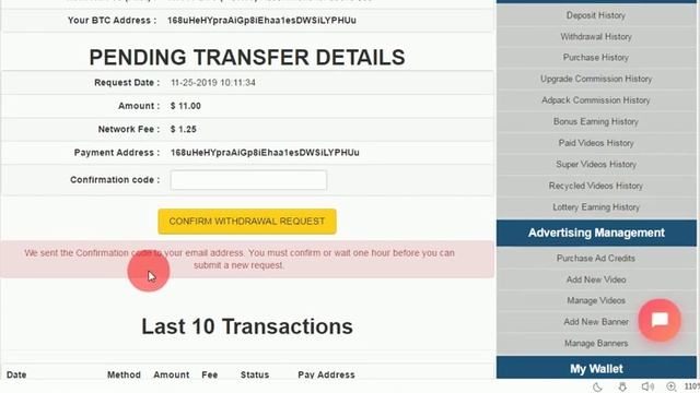 MyBitcoinTube Live Withdra Proof II 3 Days Free Premium Membersip all user II Urdu II Hindi II смотреть онлайн