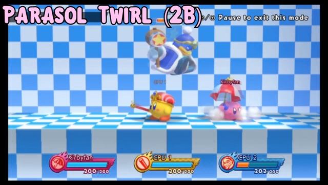 [PRE-TRANS] Kirby Fighters 2 Guide to Using Parasol! Move Breakdown, Combos, and More! смотреть онлайн