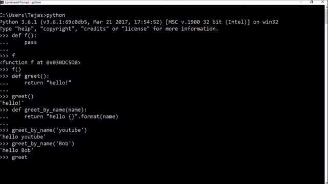 Functions Python Programming Tutorial смотреть онлайн