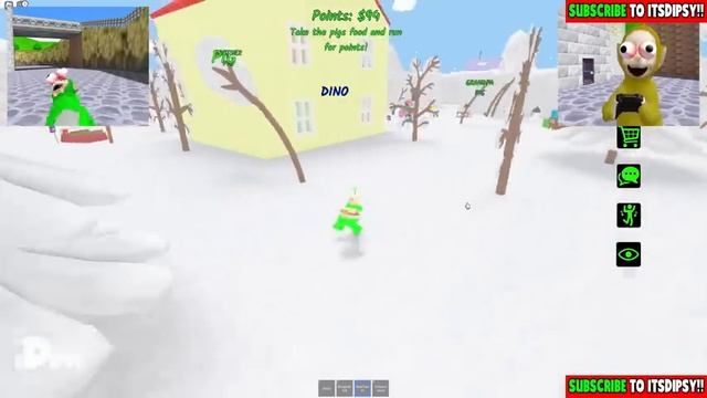 ? ESCAPE HUNGRY SONIC | Dipsy Plays Roblox Hungry Sonic Ft. @its-laalaa