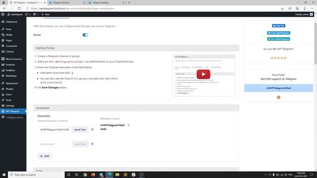 WP Telegram | How to send WordPress Posts automatically to Telegram [NEW] смотреть онлайн