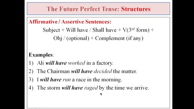 My English - Lesson 17 - The Future Perfect Tense смотреть онлайн