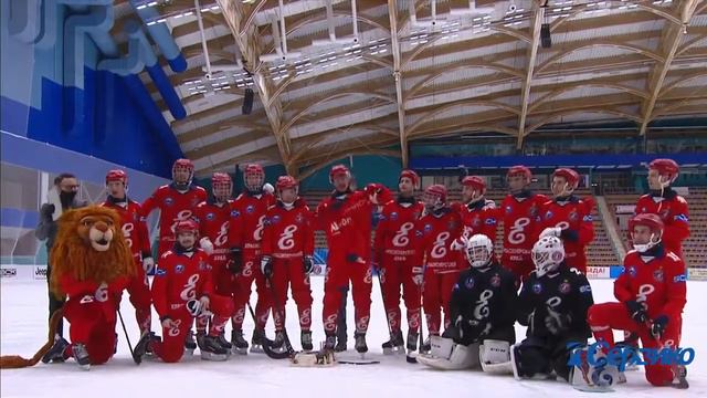 Поздравление Сергея Ломанова с 1000 голов за ХК "Енисей" смотреть онлайн