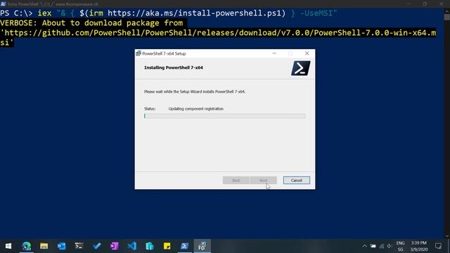 How to install PowerShell 7 смотреть онлайн