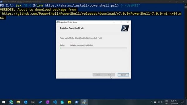 How to install PowerShell 7