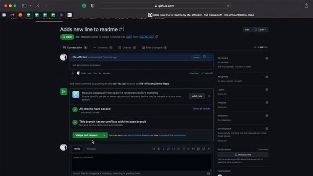Pull Requests in Github смотреть онлайн
