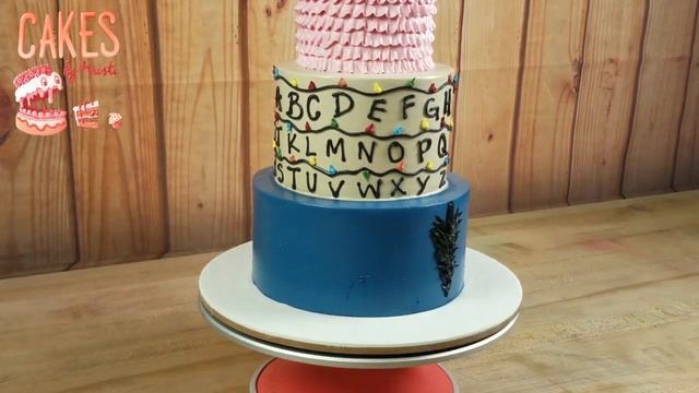 Stranger Things Cake Time Lapse смотреть онлайн