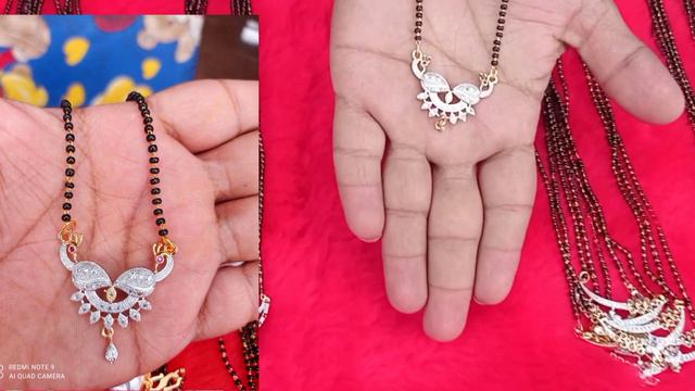 60 /- AD Mini Ganthan Gold design | Latest Gold Mangalsutra Designs | Traditional Ganthan Designs | смотреть онлайн