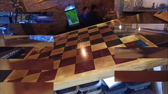 Шахмат своими руками #шахмат #эпоксидка #эпоксиднаясмола #epoxy #resinart #art #handmade смотреть онлайн