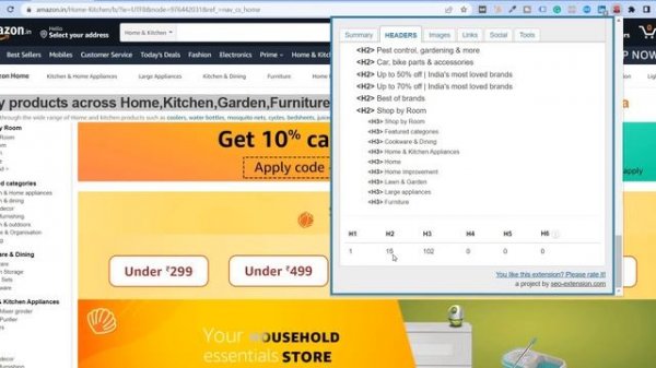 SEO Meta in 1 click - Amazing SEO Chrome Extension