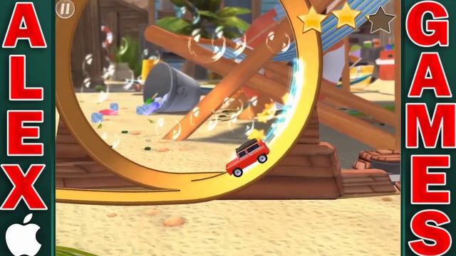 Lightning McQueen Unlocked Cars Daredevil Garage GamePlay смотреть онлайн