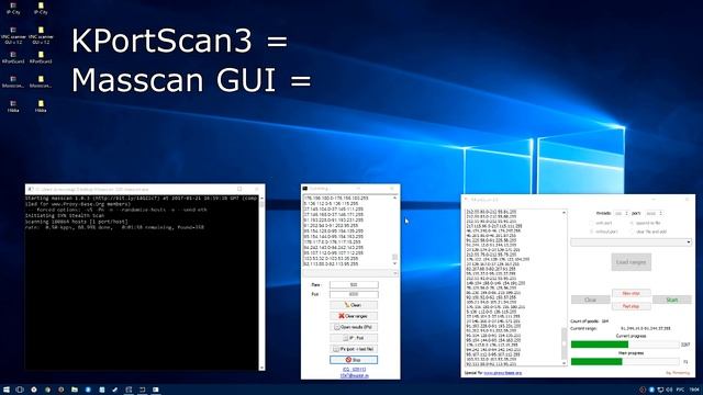 KPortScan3 vs Masscan GUI. Кто же шустрее?! смотреть онлайн