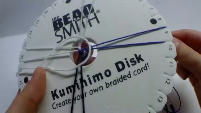 Плетеный браслет на диске Кумихимо KUMIHIMO смотреть онлайн