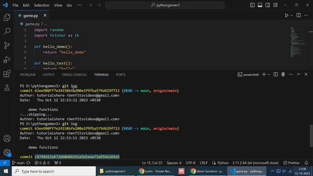 how to undo the commit from the github account (the code pushed from git to github) смотреть онлайн