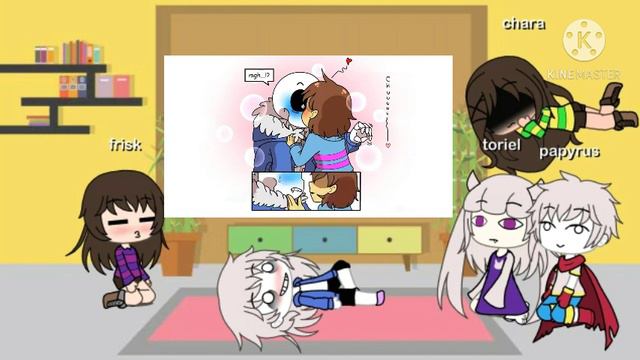 undertale reacciona a videos frans (gacha life) [sans x chara x frisk] смотреть онлайн