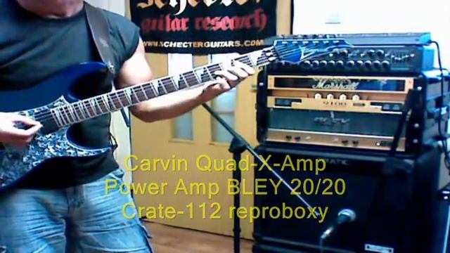 0113_Carvin Quad-X-Amp, BLEY20/20, CRATE-112 a 3 gitary смотреть онлайн