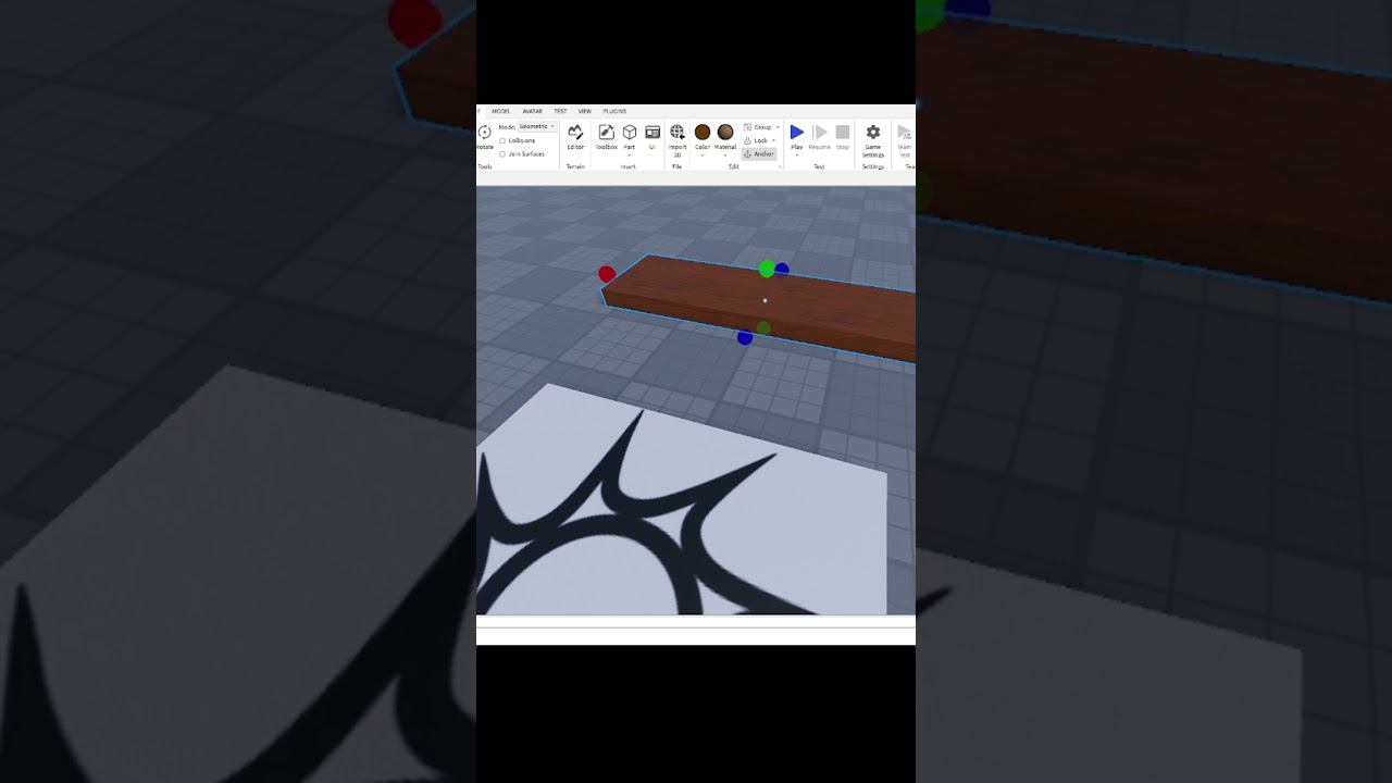 Как сделать стул в Roblox Studio  #roblox #ЛотТоп