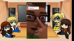 Реакция •леди баг и супер кота• на ~Маринет~