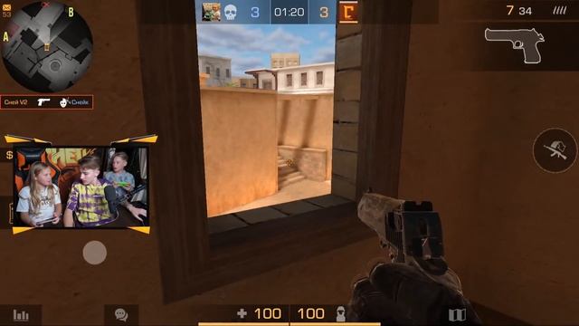 БИТВА НА РЕВОЛЬВЕРАХ ПРОТИВ СЕСТРЫ И ПЛЕМЯННИКА В STANDOFF 2! смотреть онлайн