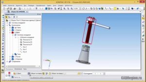 Сборка и анимация домкрата в Компас-3D