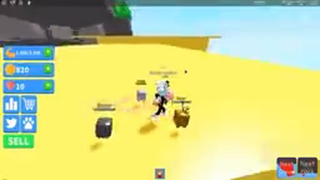 НУБ ЧИТЕР КАЧАЕТСЯ КОДАМИ В СИМУЛЯТОРЕ КАЧКА БОКСЁРА! ROBLOX Boxing Simulator смотреть онлайн