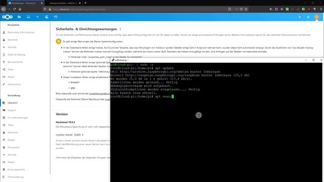 Update auf Nextcloud 19 richtig gemacht | Nextcloud bauen mit Jet #09 смотреть онлайн