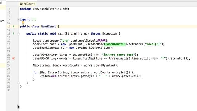 Apache Spark with Java - Analyze Big Data! : Run our first Spark job смотреть онлайн