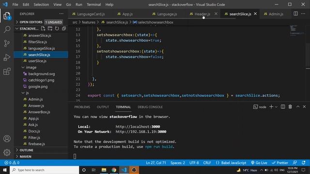 stack overflow clone part #23 | using react JS and redux | finishing and firebase deploy смотреть онлайн