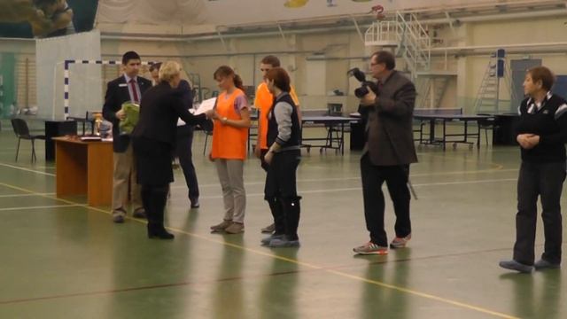 10.12.2015 Награждение. Спортивный праздник "Сильные духом". 03366 смотреть онлайн