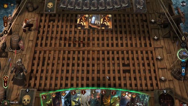 Гвинт / Gwent — Колода чудовищ на Лавке и Органике (которая спокойно берет Pro) — Гайд + Бои. смотреть онлайн