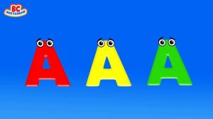 Phonics Letter A Song | Alphabet Song Phonics For Kindergarten | 10 Words From A | Toddler Learning