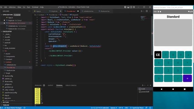 Build a Calculator app | react native | no talking смотреть онлайн