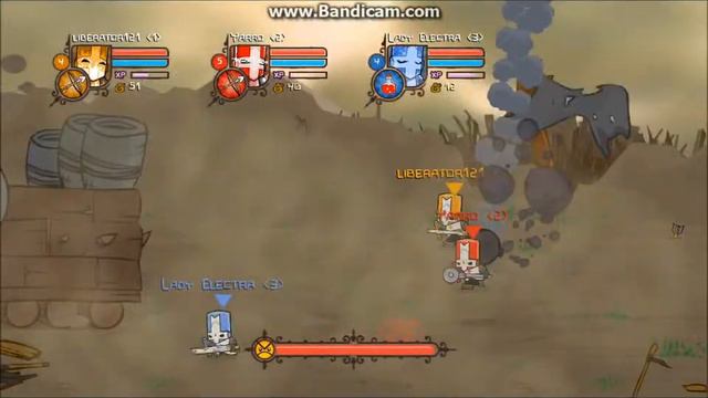 Snow and Friends Play "Castle Crashers" Part 1 (Young Knaves) смотреть онлайн
