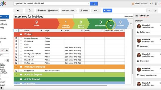 Freelance Writing Workflow With Streak CRM смотреть онлайн