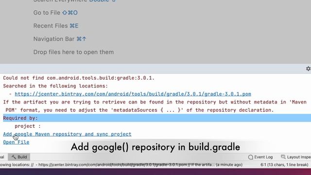 How to fix "Could not find com.android.tools.build.gradle" error in Android Studio смотреть онлайн