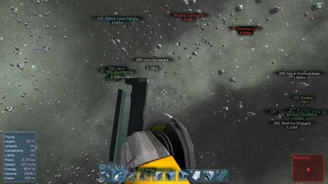 Space Engineers - Space Idiots! S1E17 - Near Earth Metal Chunk! смотреть онлайн