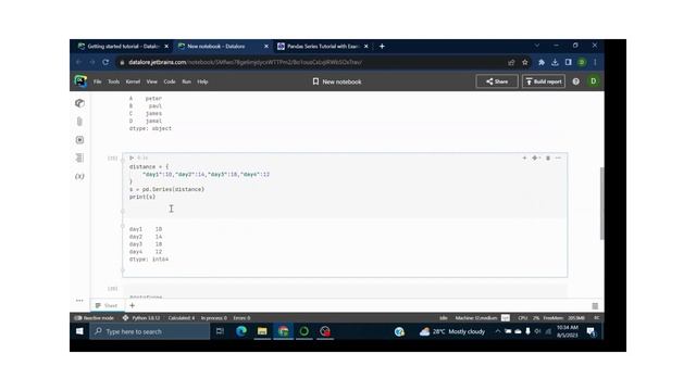 Pandas with Python 2: Series and DataFrame смотреть онлайн