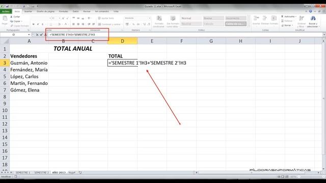 Curso Excel 2010 Básico. Video 11. Referencias mixtas, 3D y 4D смотреть онлайн