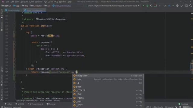 Part 20 - Handle errors in Show method [How to use TDD to build a REST API in Laravel 6] смотреть онлайн